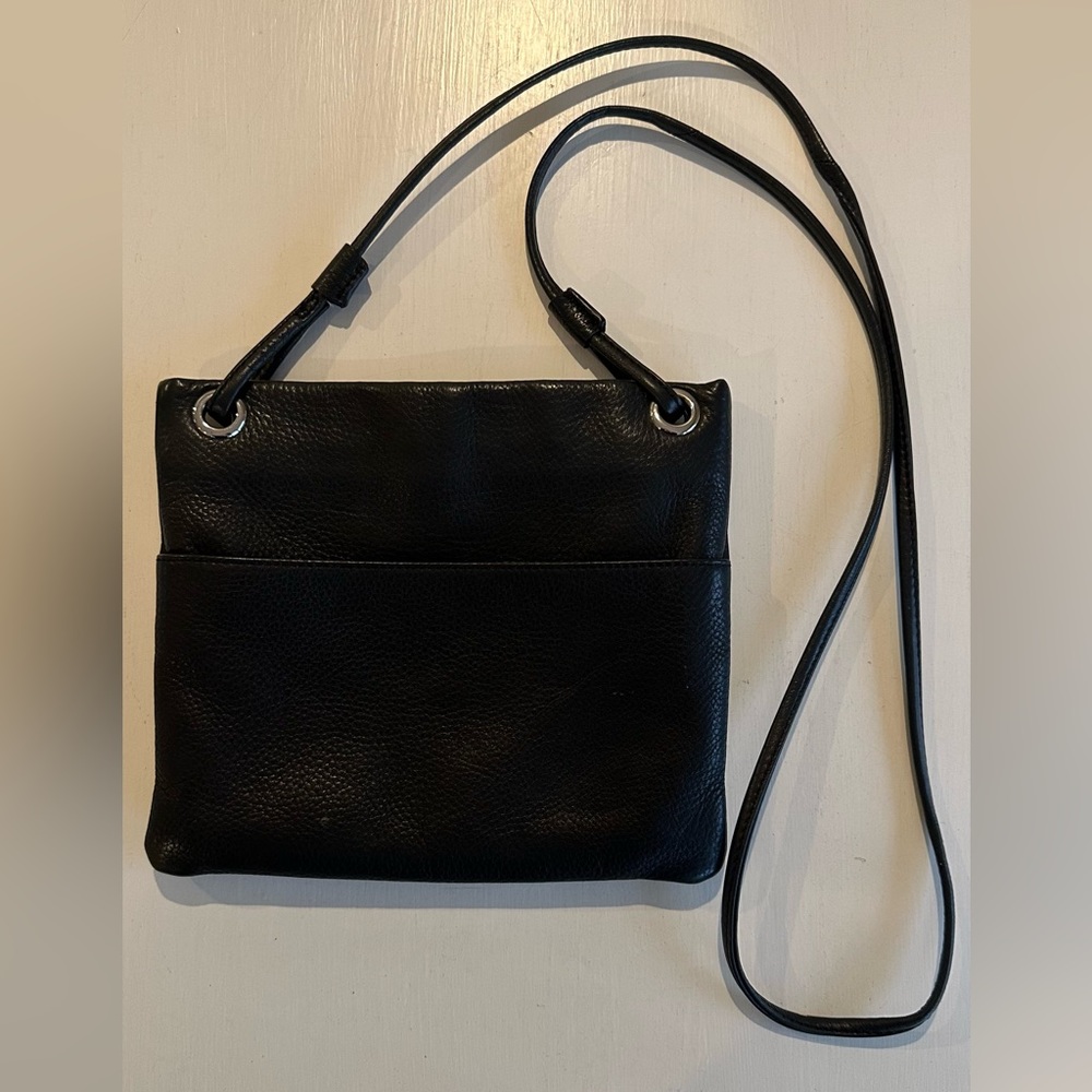 margot soft leather black cross body